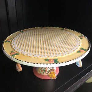 Mary Engelbreit "Have a Heart" Rare Cakestand